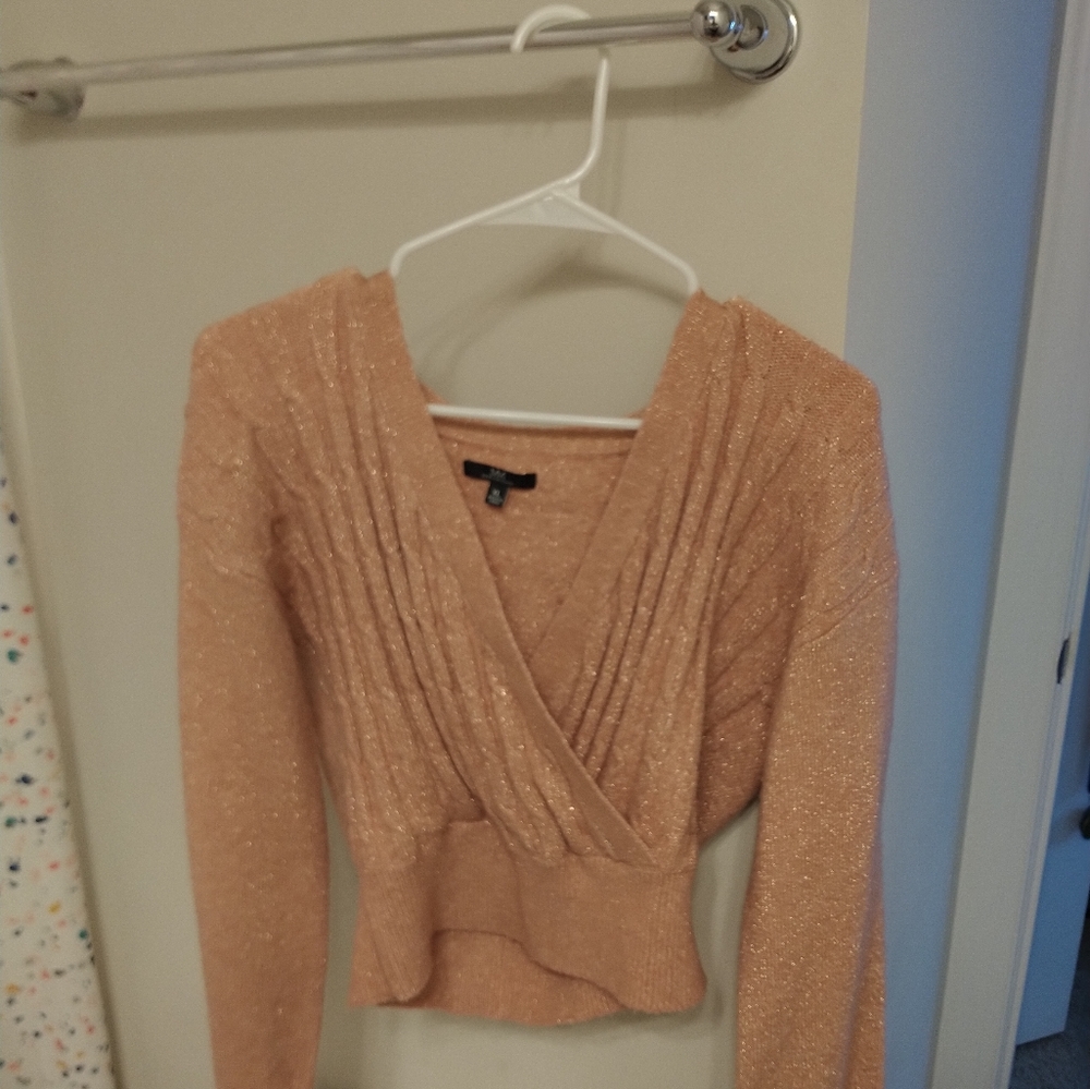 Sweater, XL, Blush Pink